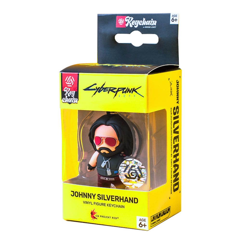 Porte-clés Cyberpunk 2077 - Johnny Silverhand