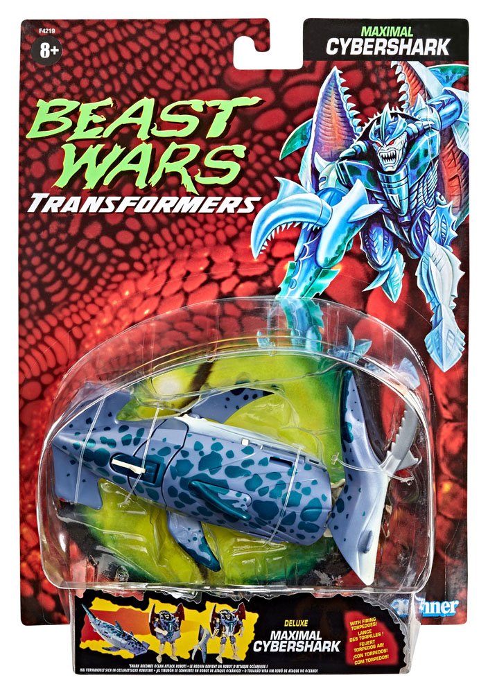 Transformers Kenner Deluxe Maximal Cybershark