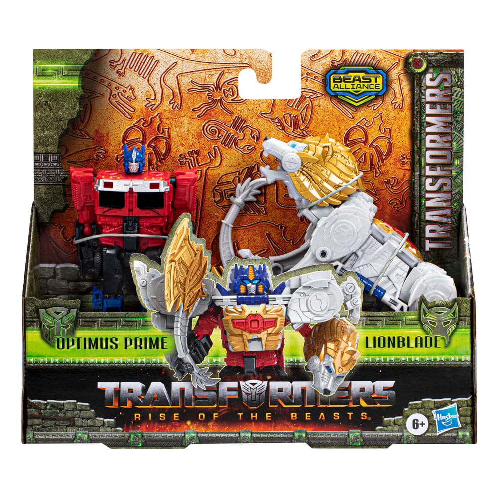 Transformers Beast Alliance Combiner Optimus Prime & Lionblade