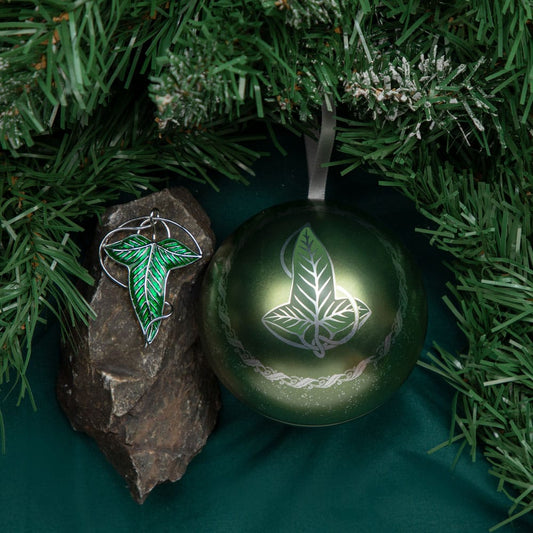 boule-de-noel-le-seigneur-des-anneaux-avec-broche-feuille-de-la-lorien-cinereplicas