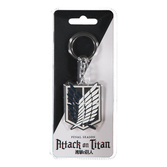 Porte-clés en Métal L'Attaque des Titans - Logo