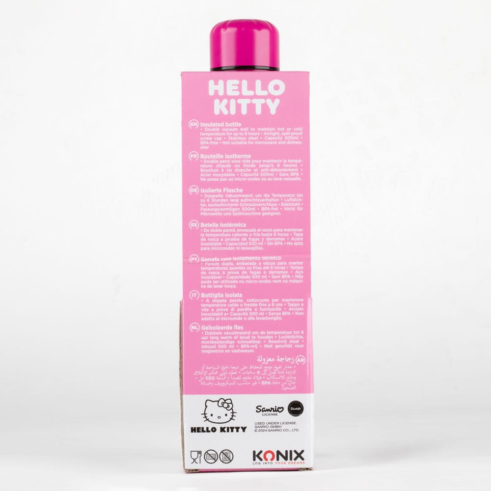 bouteille isotherme sanrio hello kitty candies konix