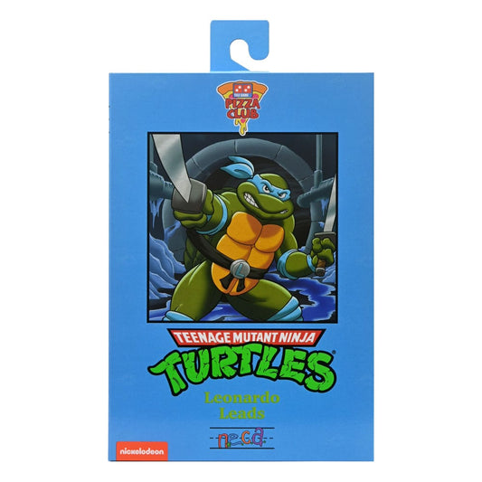 teenage mutant ninja turtles cartoon 7 scale action figure ultimate leonardo neca