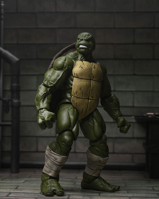 teenage mutant ninja turtles the last ronin 7 scale action figure battle damaged ronin neca