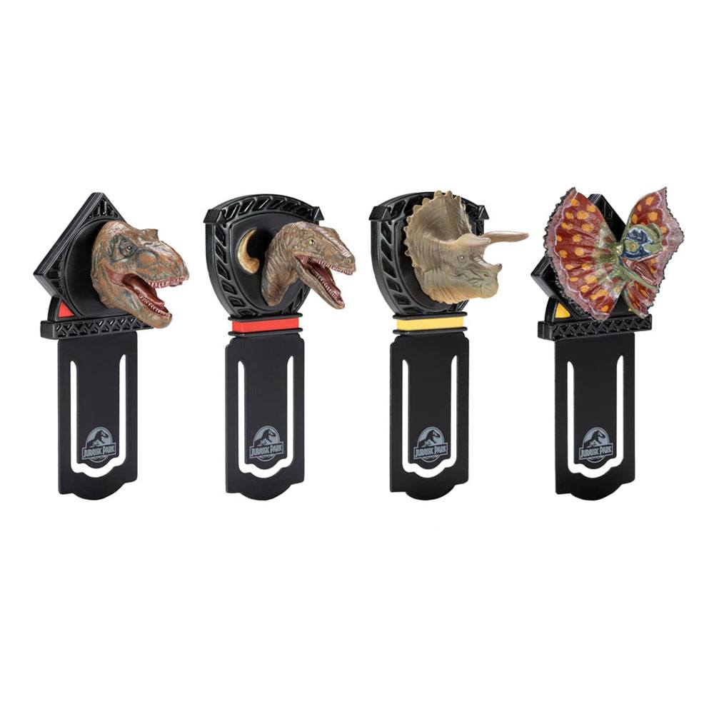 marque-pages-jurassic-park-dinosaures-noble-collection
