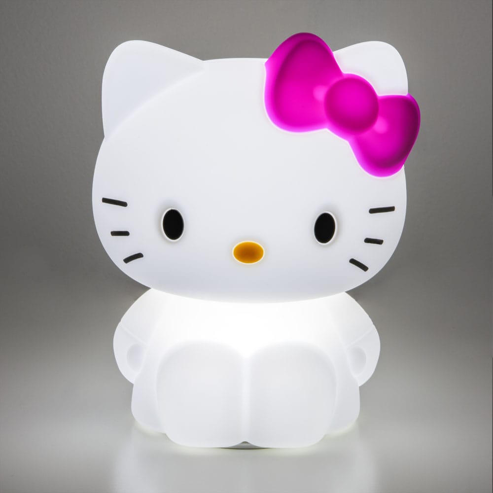 lampe en silicone rechargeable hello kitty paladone