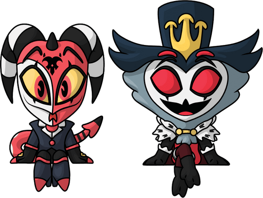 Blitzo & Stolas Monitor Buddiez