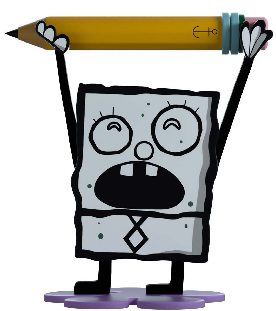 Bob l'éponge Vinyl figurine Doodlebob Youtooz Viacom Nickelodeon ...