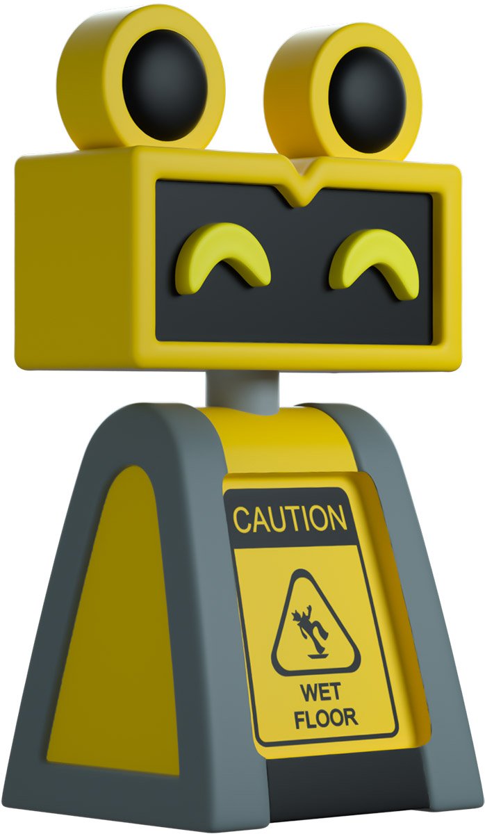 wet floor bot youtooz