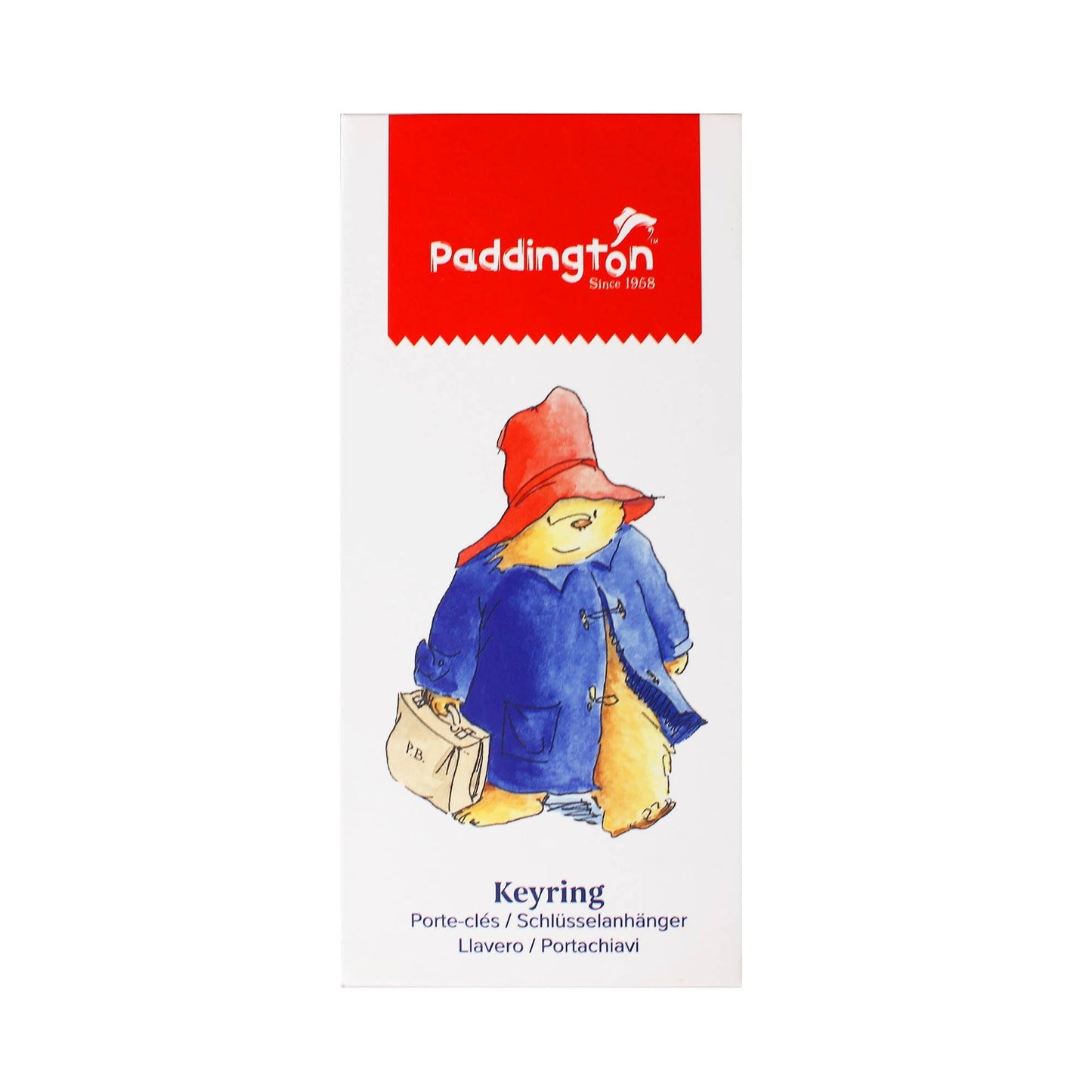Porte-clés Paddington - Tag doré