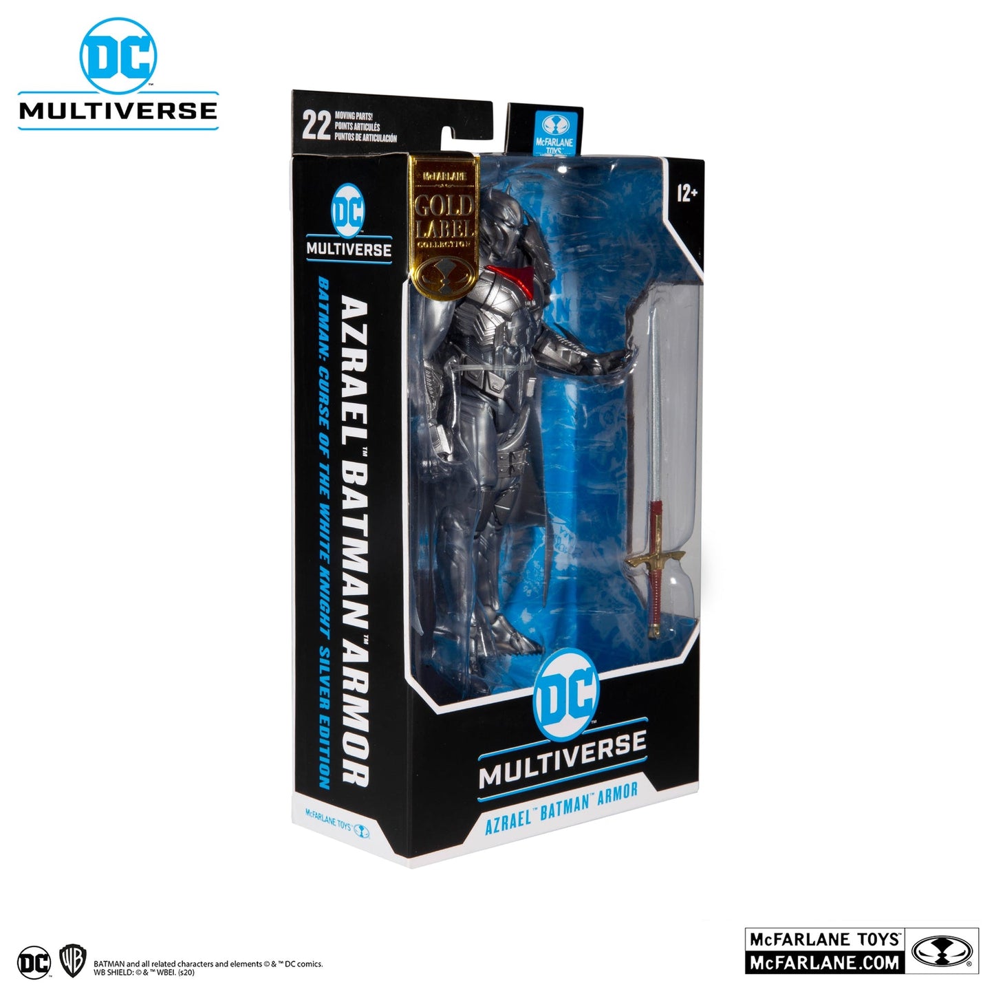 azrael™ batman™ armor gold label mcfarlane toys