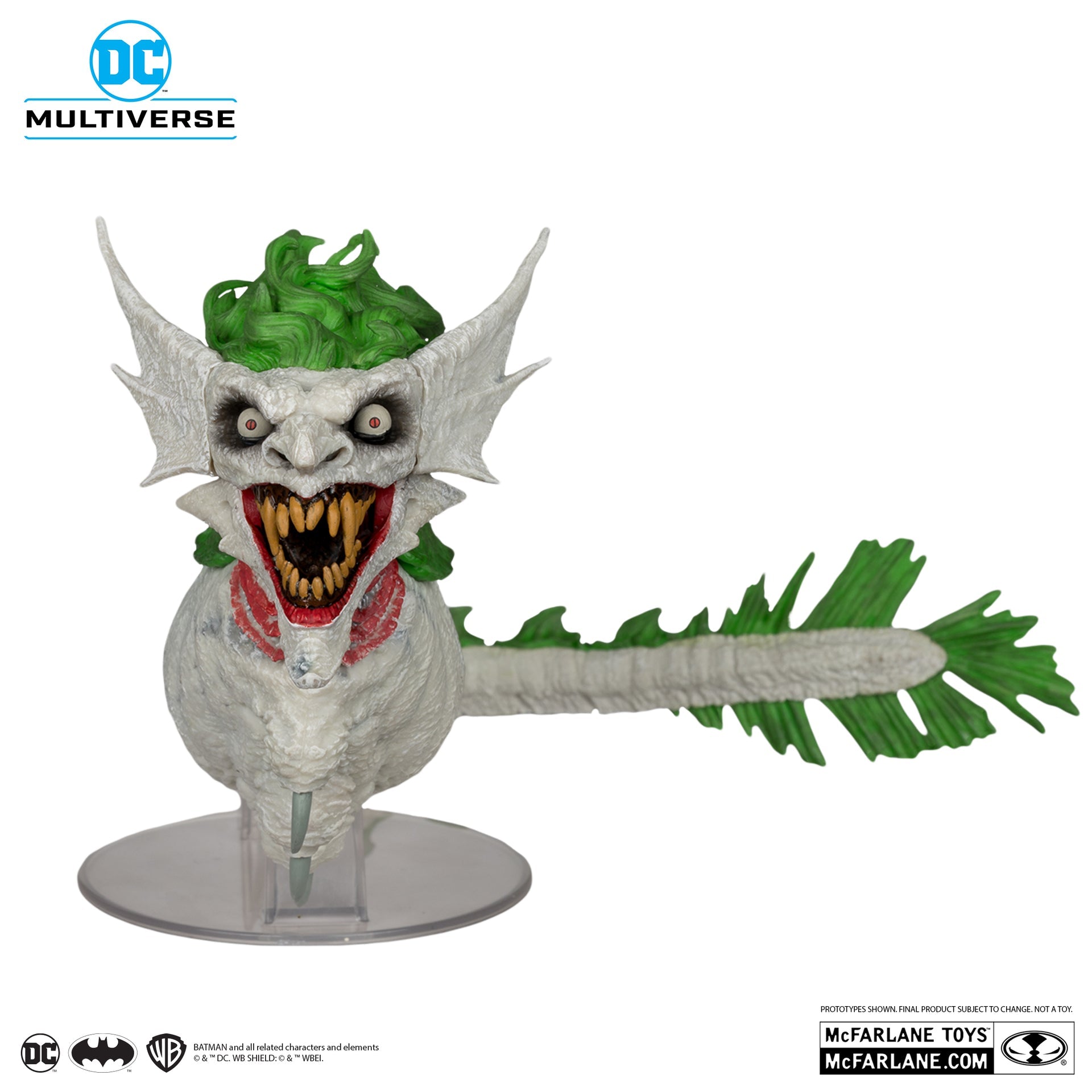 the joker dragon dark nights metal glow in the dark edition gold label mcfarlane toys