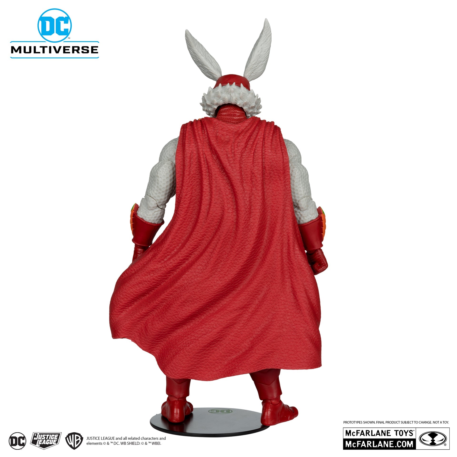 captain carrot justice league incarnate glow in the dark edition gold label mcfarlane toys