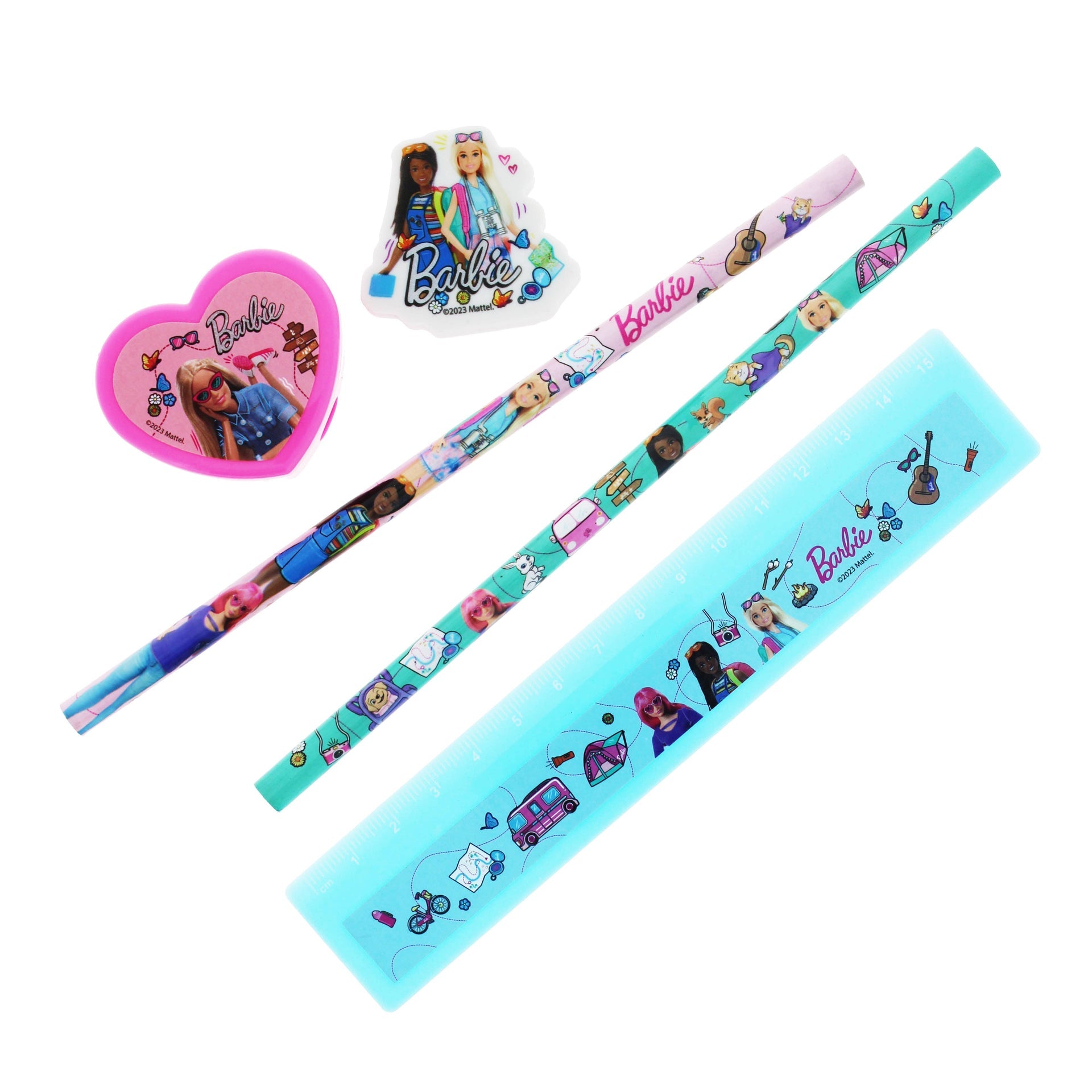 Set de papeterie – Barbie | Blueprint Collections – vue 3