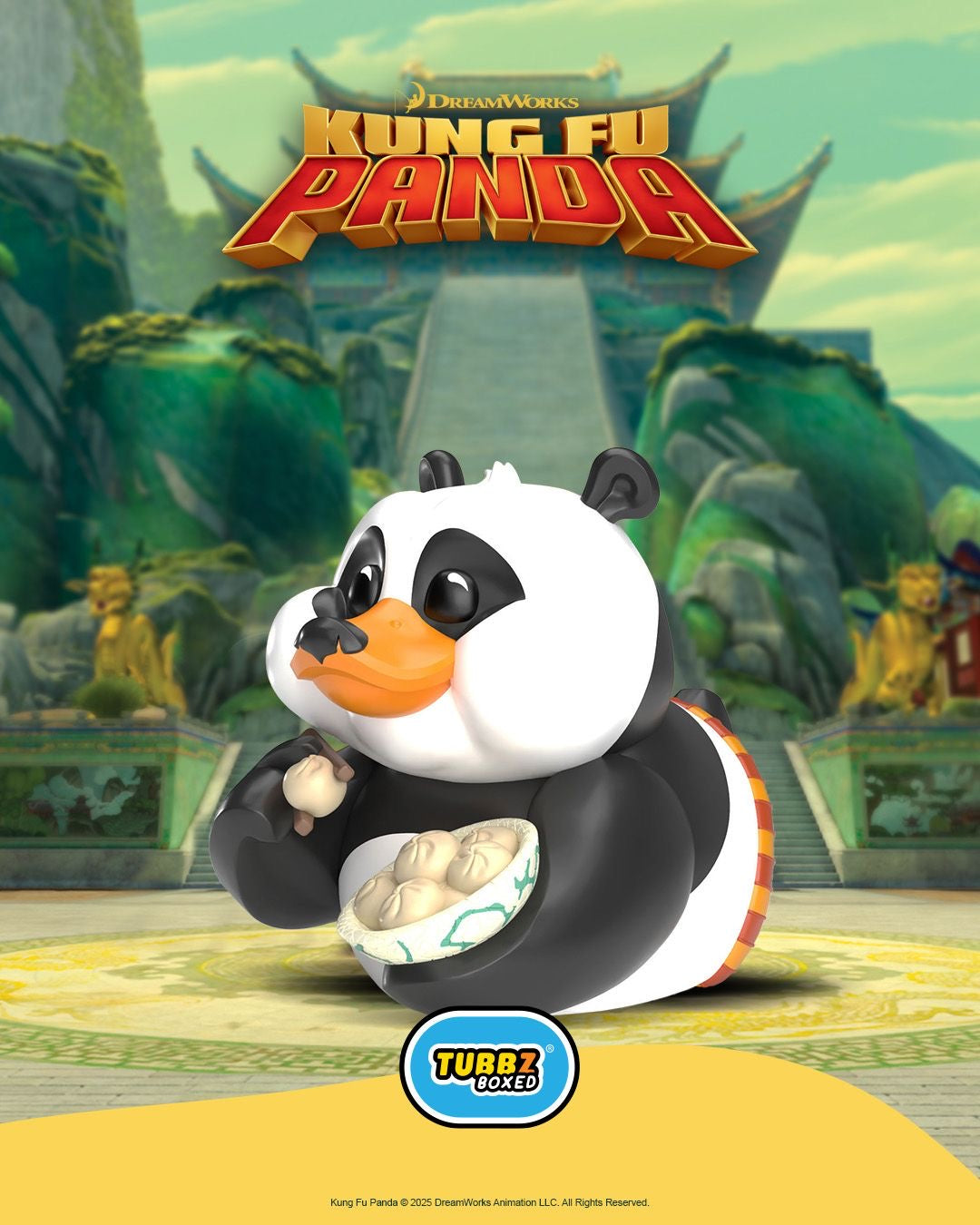 Canard Kung Fu Panda: Po TUBBZ (Boxed Edition)