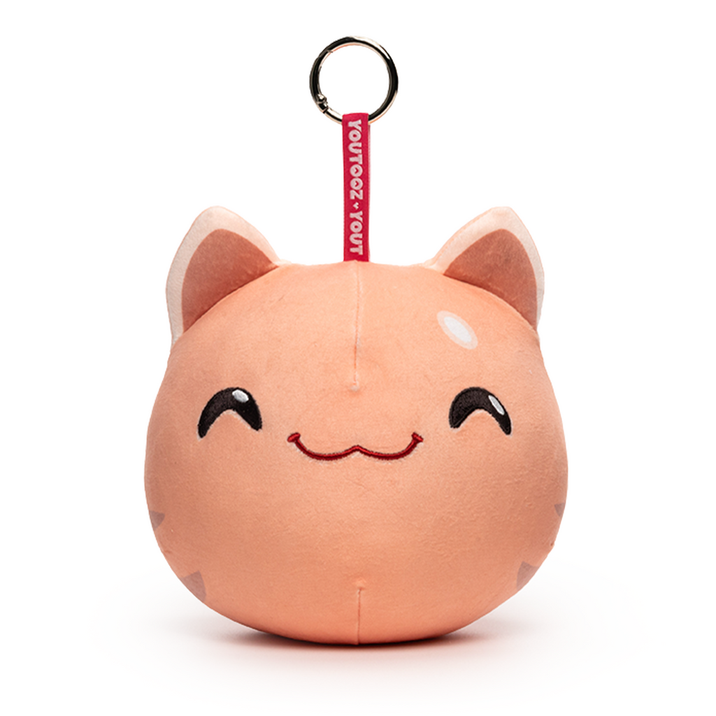 Radiant Cat Slime Keychain (5in)