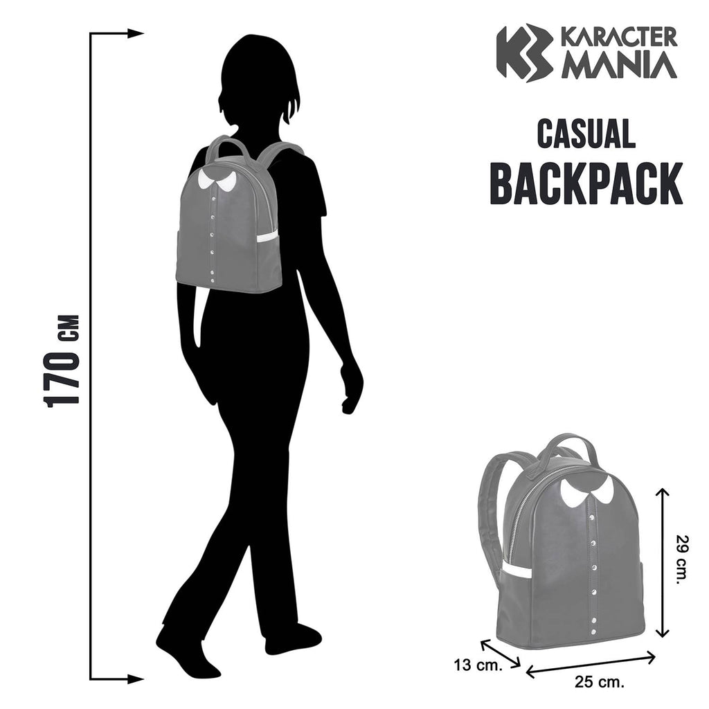 Mercredi Varsity Casual-Sac à dos Casual, Noir