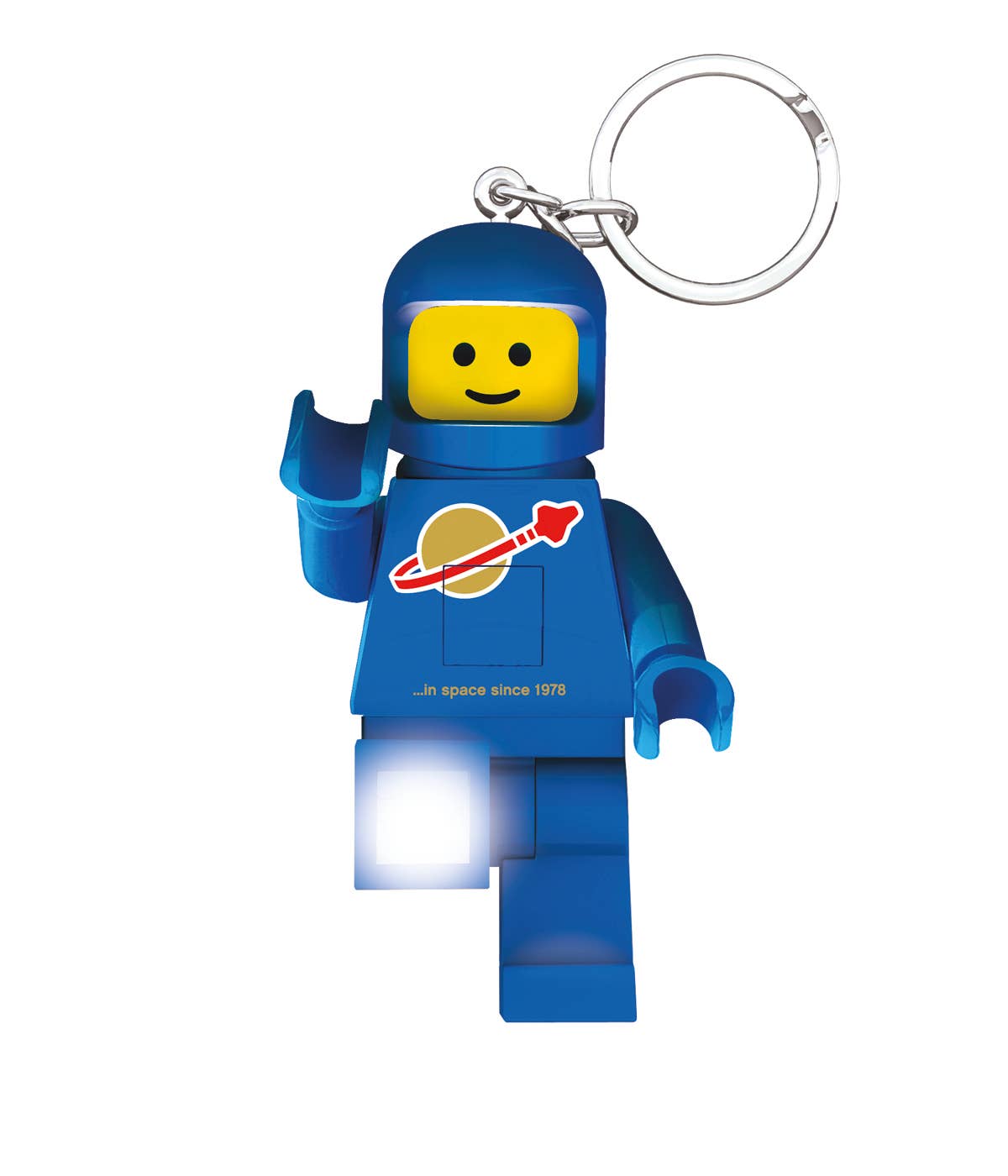 Porte-clés lumineux LEGO - Astronaute Bleu