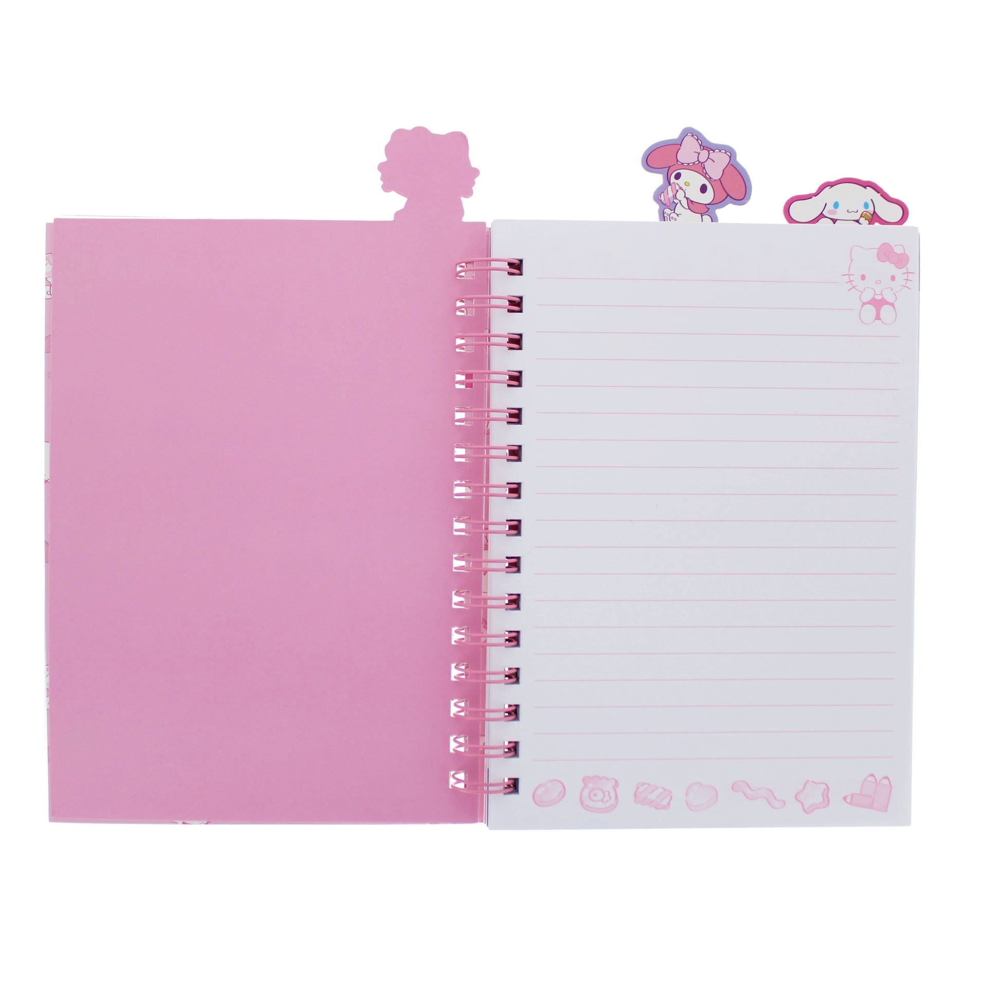 Cahier à paillettes Hello Kitty - Sweets