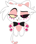 Kitty Angel Dust Keychain (5in)