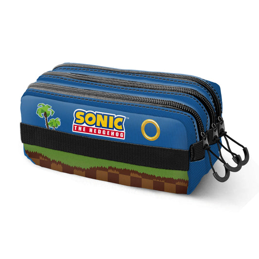 Trousse triple Trick FAN 2.2 SEGA Sonic le Hérisson - Greenhill