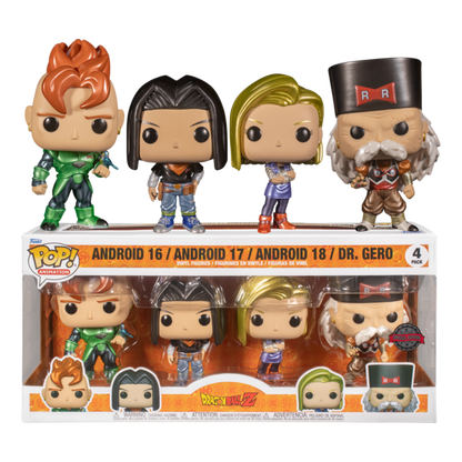 Pop! Dragon Ball Z 4-PACK (SE)