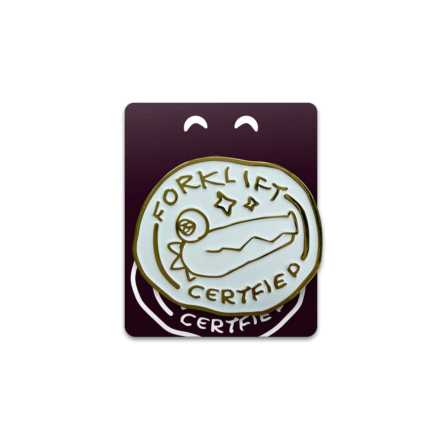 Forklift Certified Pin