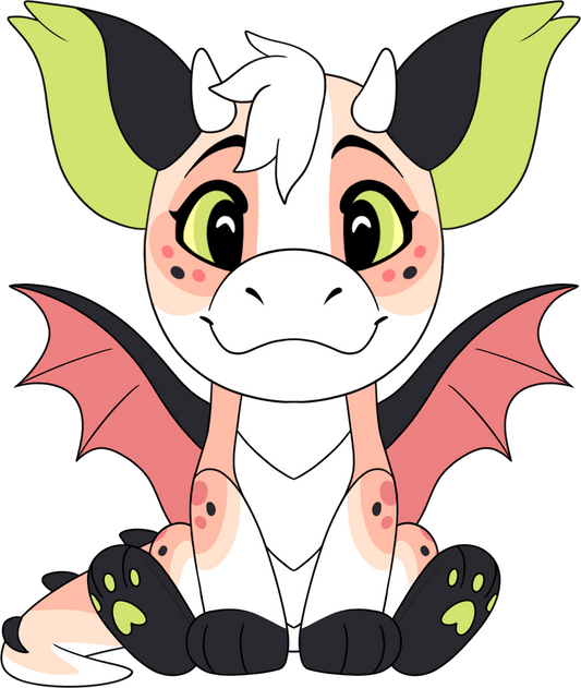 Apple the Dragon Plush (9in)