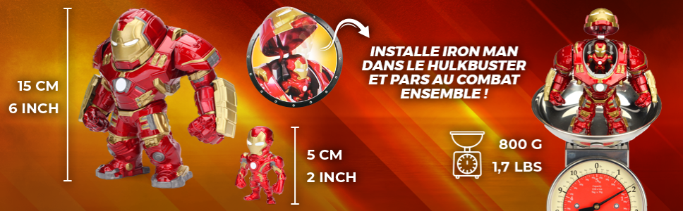 marvel figure 6 hulkbuster 2 ironman jada toys