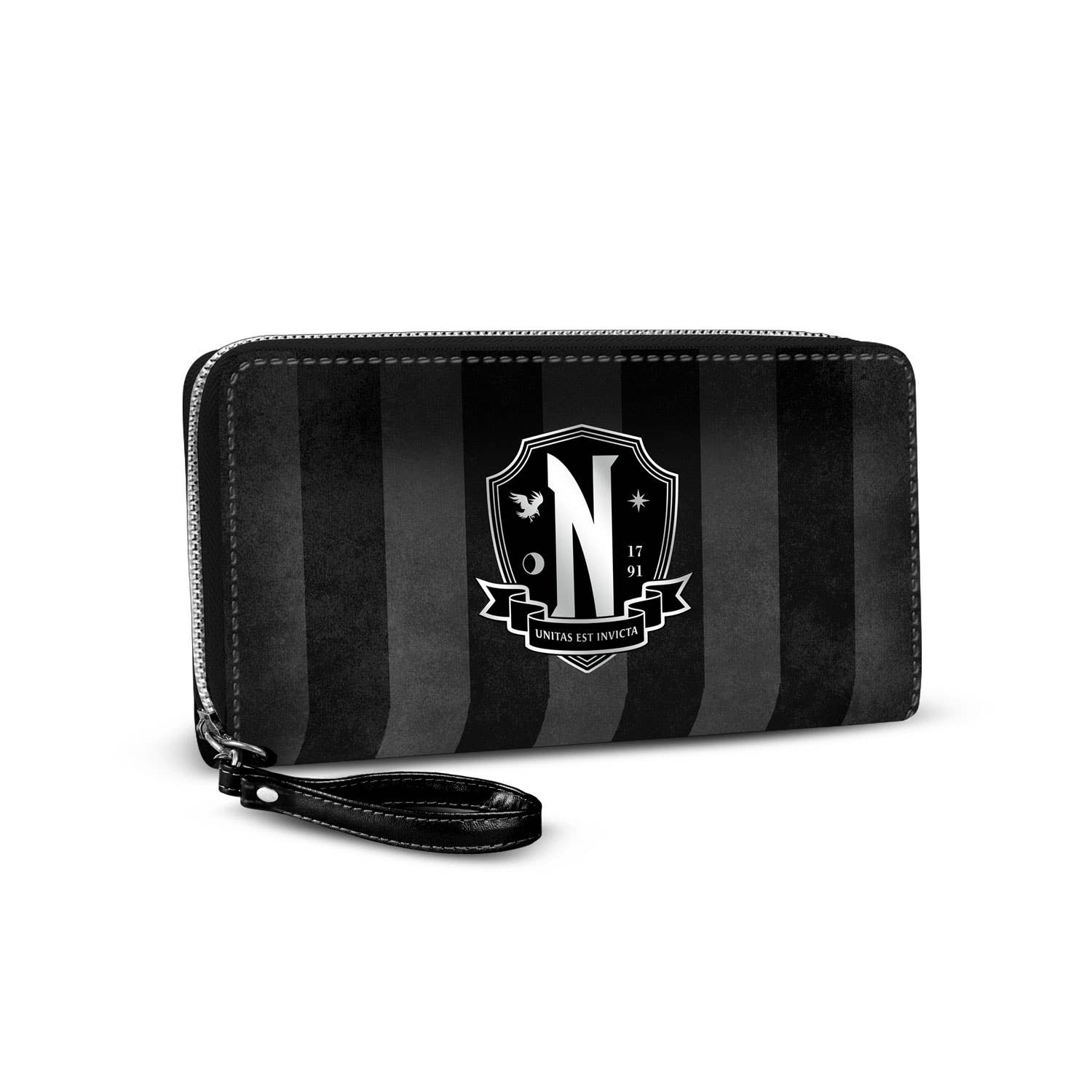 Wednesday Mercredi Original-Portefeuille Essentiel, Noir