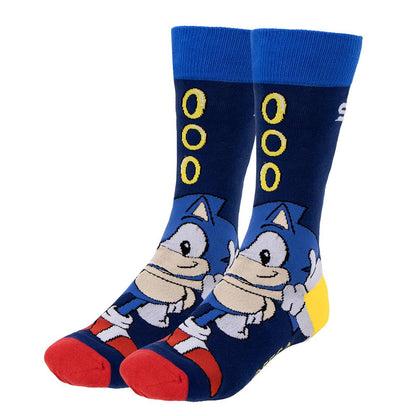 Pack 3 Paires de Chaussettes Sonic