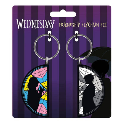 Porte-clés Mercredi - Fenêtre 2-Pack