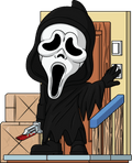 Lights Out Ghost Face