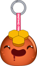 Radiant Honey Slime Keychain (5in)