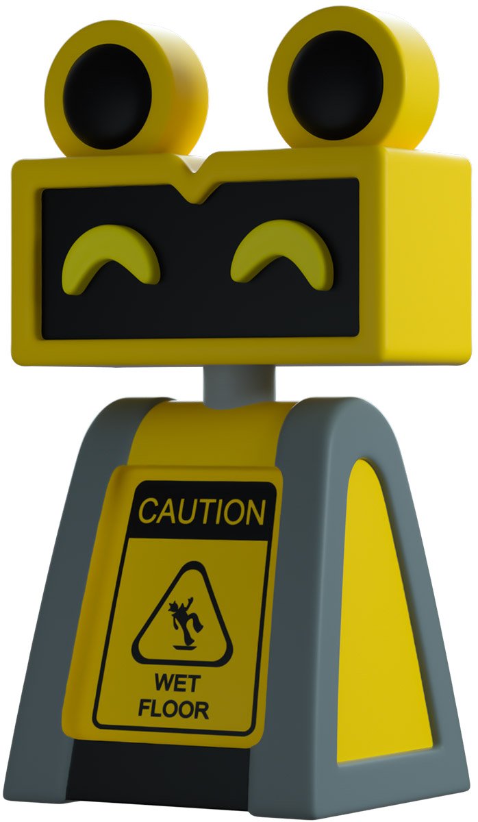 wet floor bot youtooz