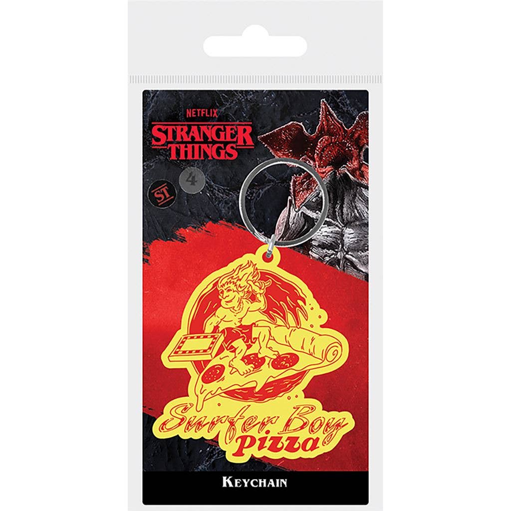 Porte-Clés Stranger Things 4 - Pizza Surfer Boy
