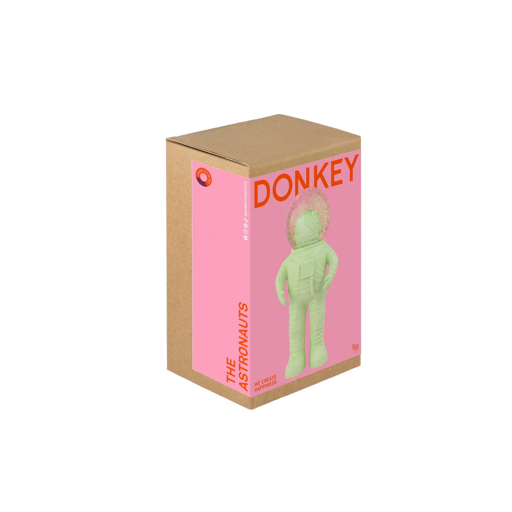 boule a neige astronaute petit vert donkey