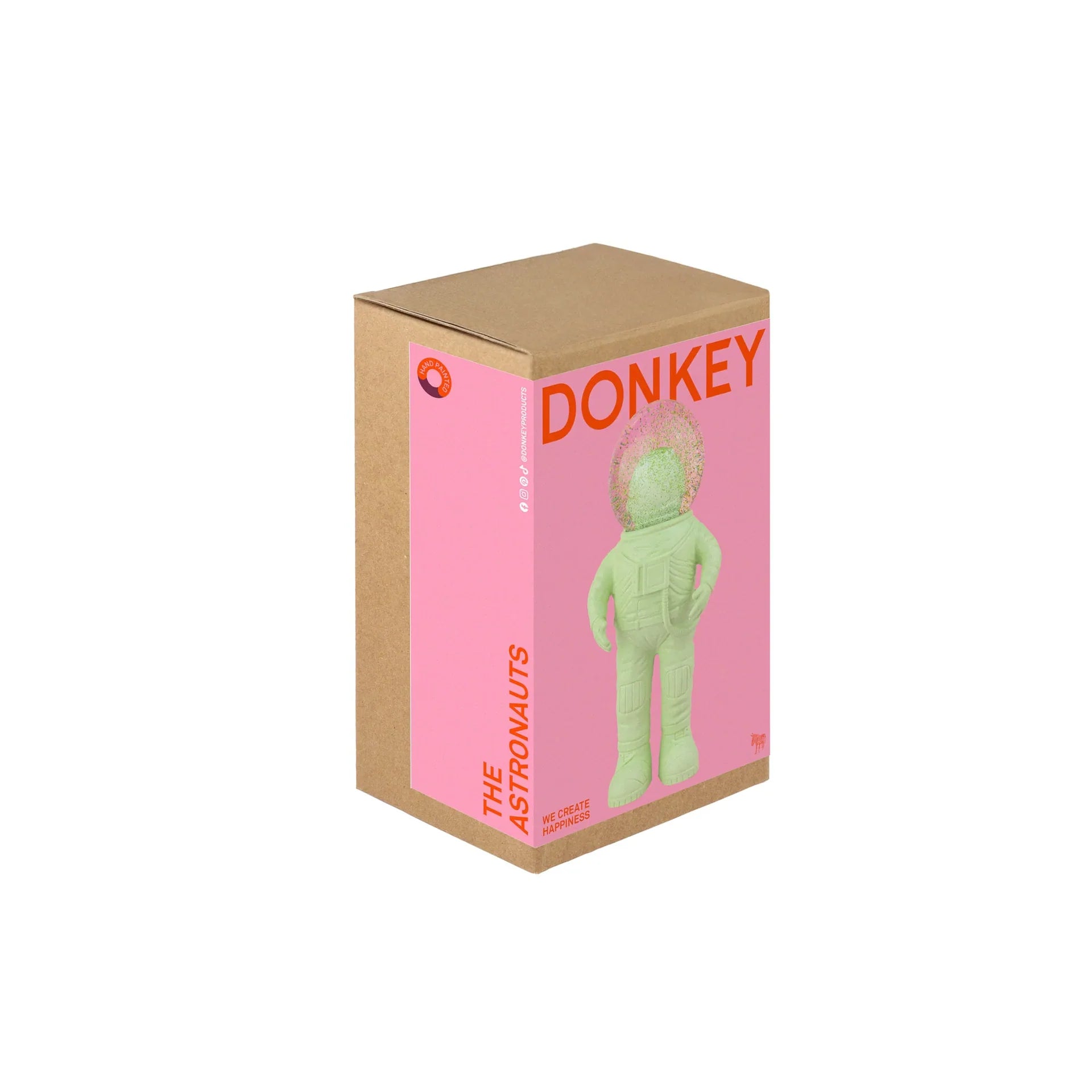 boule a neige astronaute petit vert donkey
