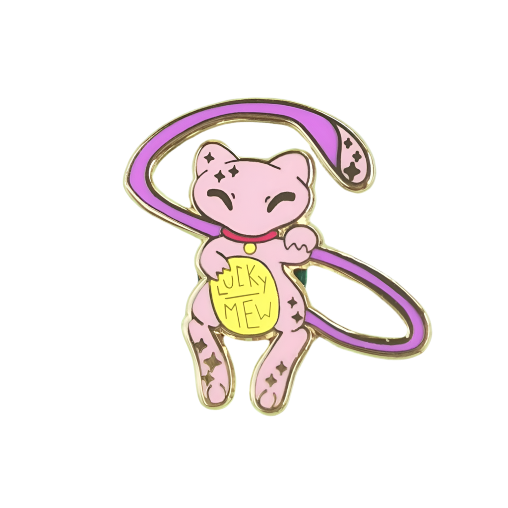 pins-chat-chanceux-lucky-mew-lcc
