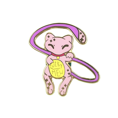 pins-chat-chanceux-lucky-mew-lcc