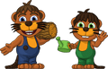 Chipper and Tyke