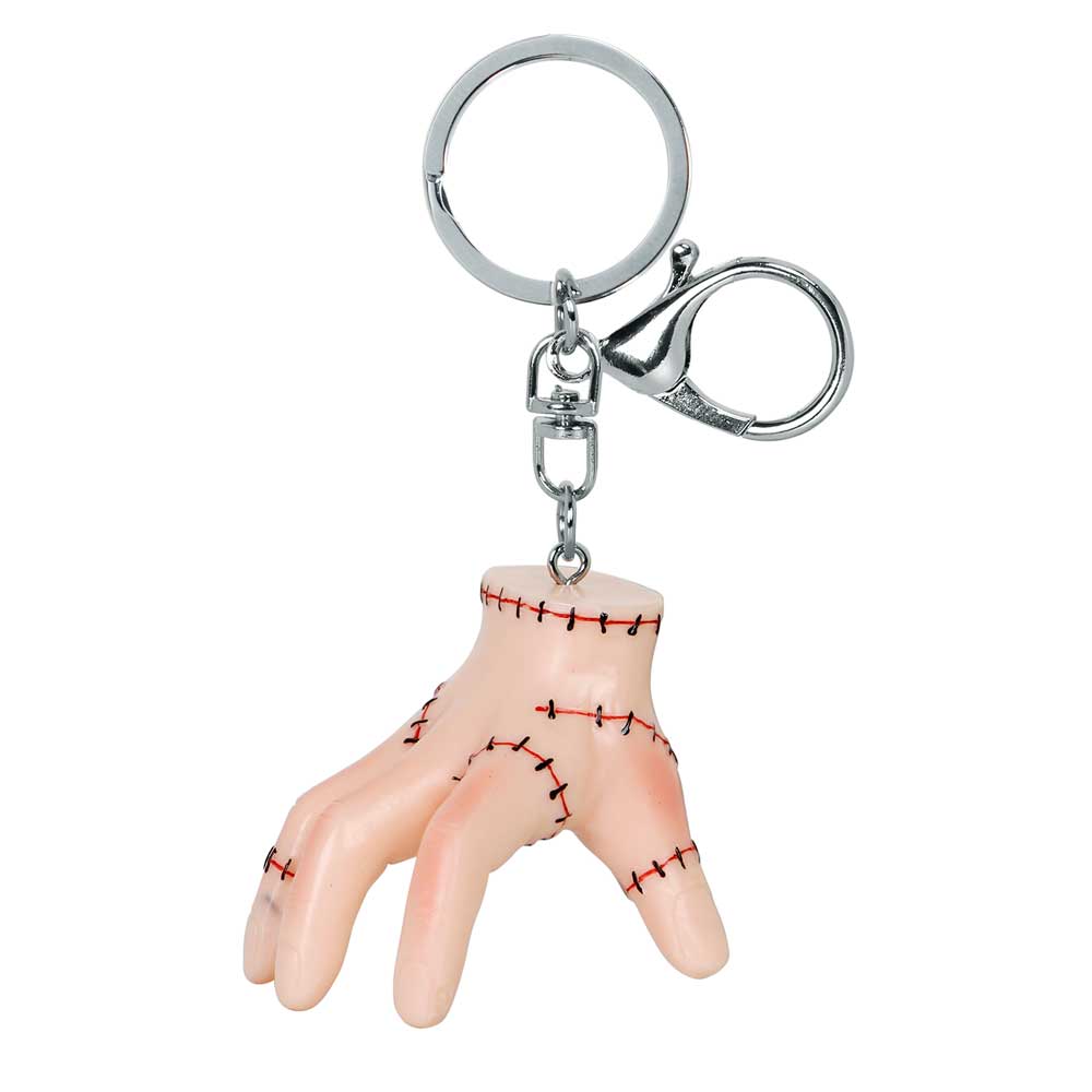 Mercredi Icon 3D Thing-Porte-clés Icon, Écru