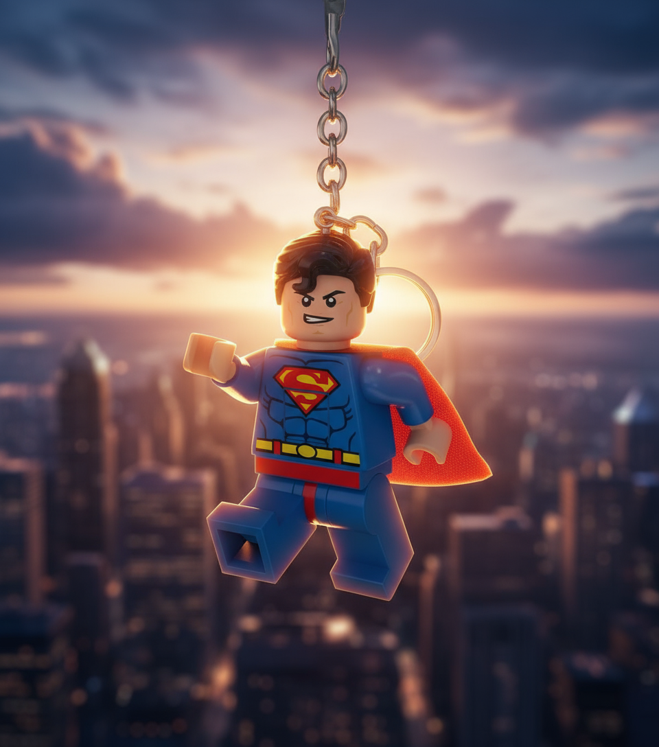 Porte-clés LEGO DC - SUPERMAN - produit Joy Toy