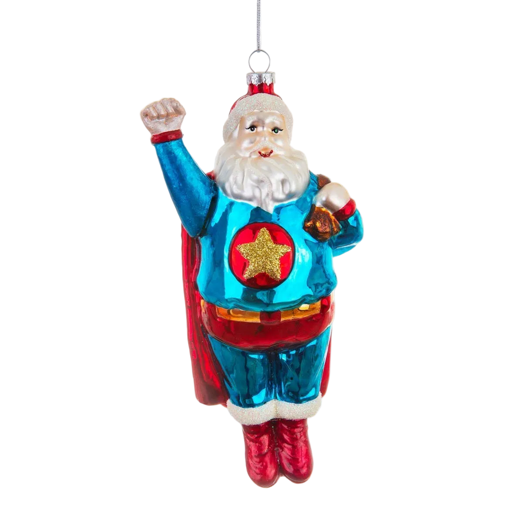 Boule de Noël Super Père Noël
