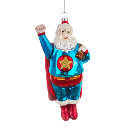 Boule de Noël Super Père Noël