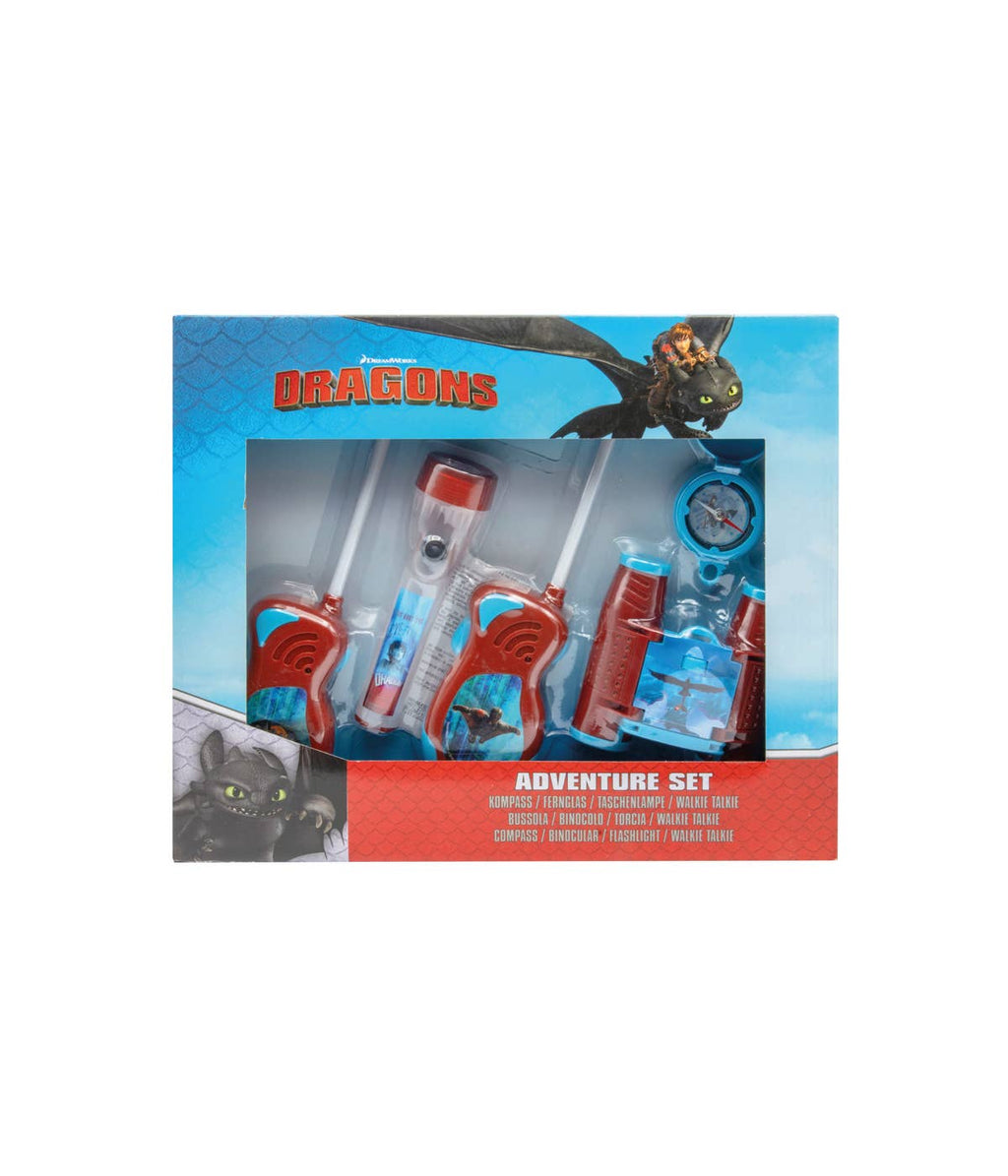 Set aventure Dragons 5 pièces – coffret explorateur Krokmou