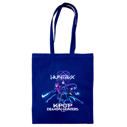 Tote bag Bleu Marine K-POP Demon Hunters - Trio