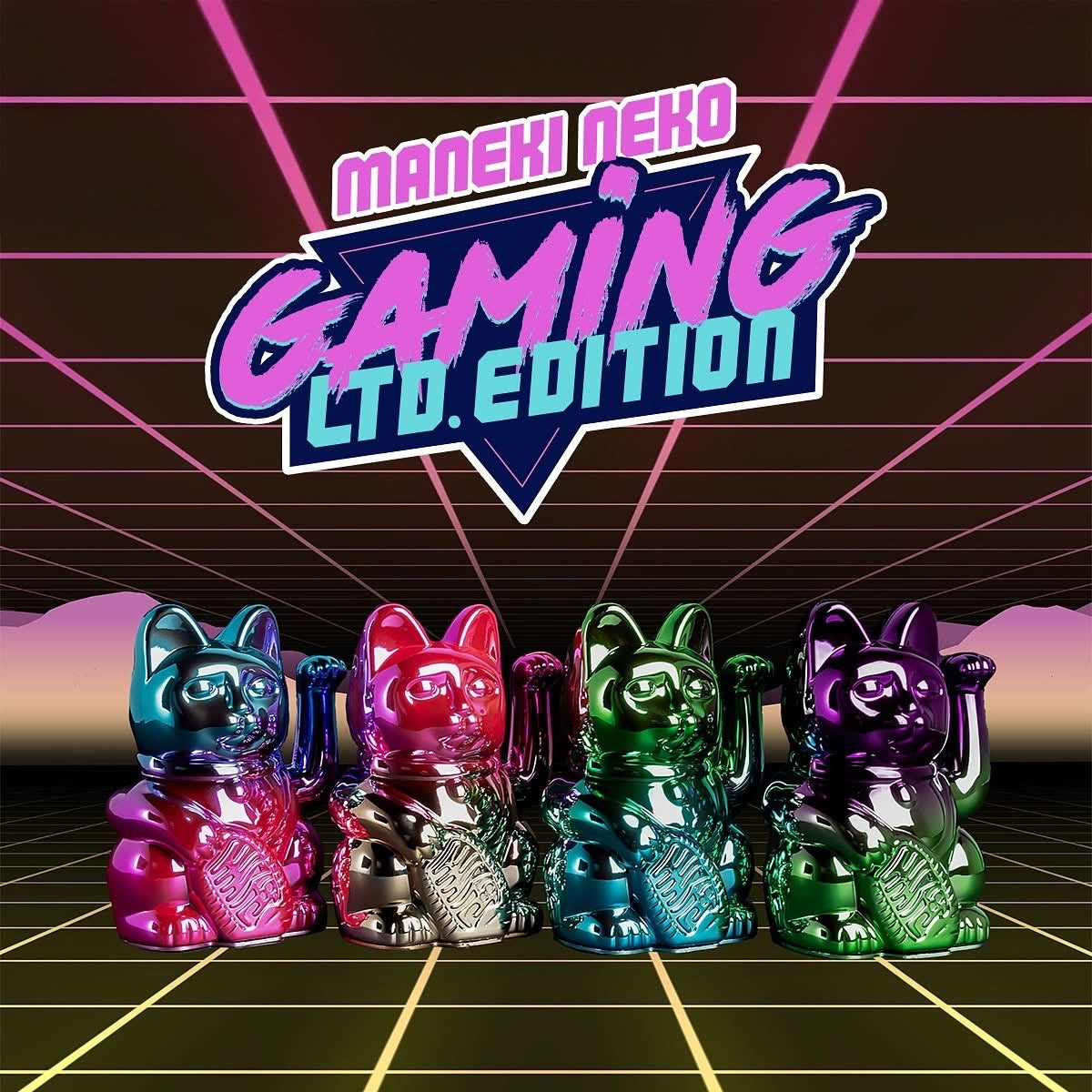 Chat Chanceux Gaming - Player Four (Édition Limitée)