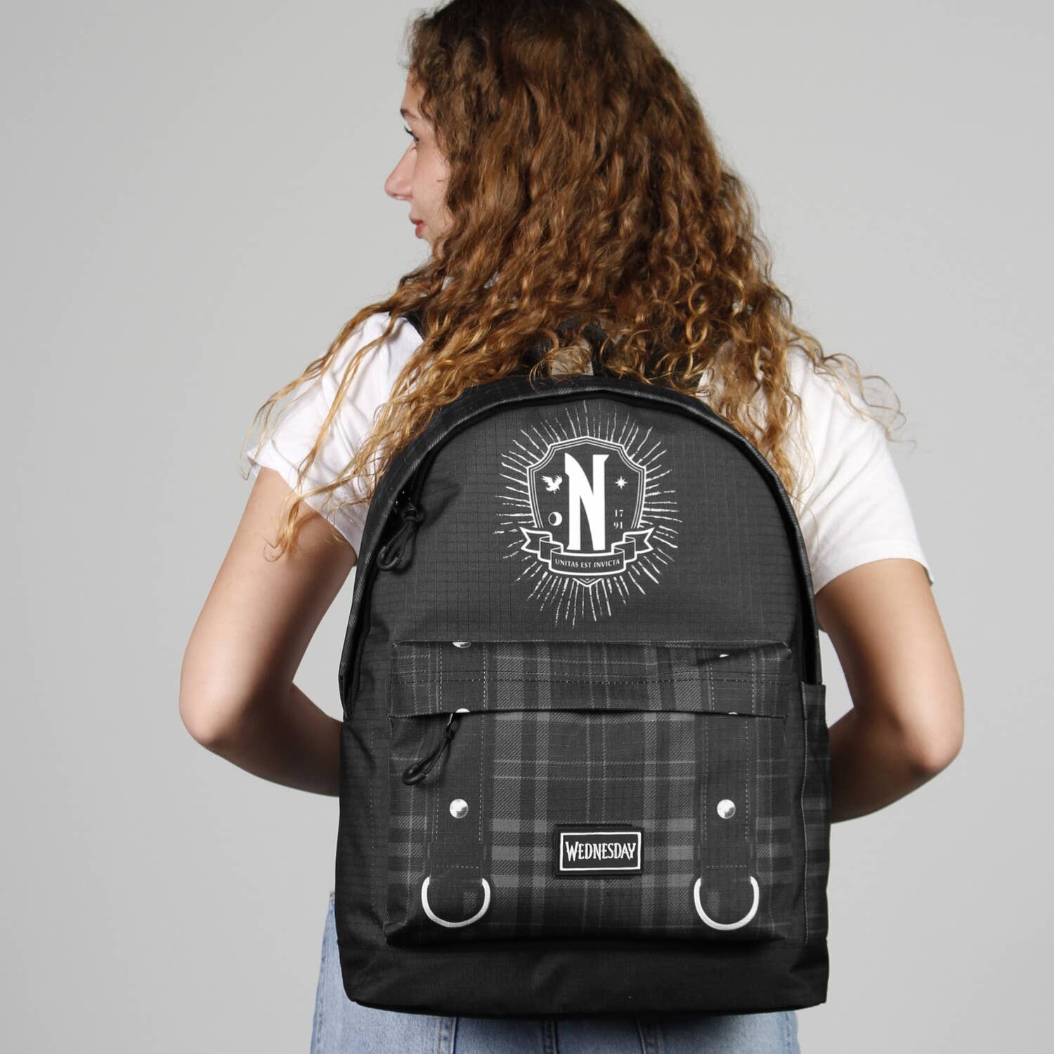 Wednesday Mercredi Chains-Sac à dos HS PLUS