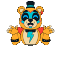 MatPat X FNAF Covered Pin